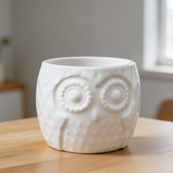 Owl Ceramic Succulent Planter
