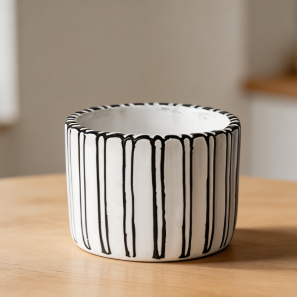 Medium Handmade Cement Flower Pot