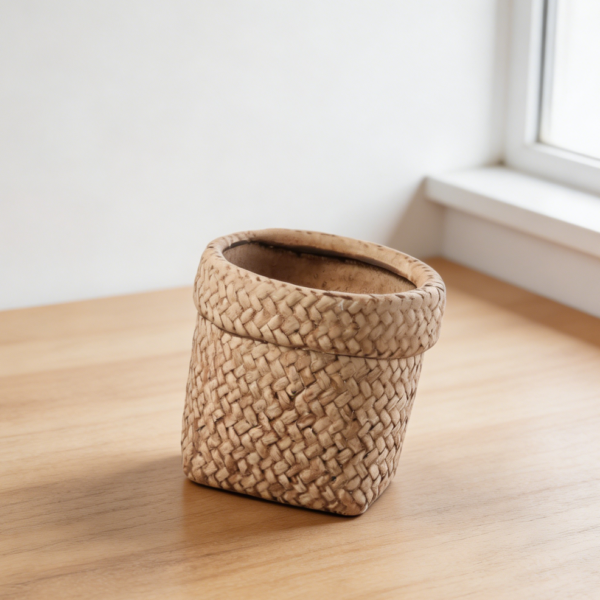Cement Succulent Flowerpot 10 7x10 7x9 9cm