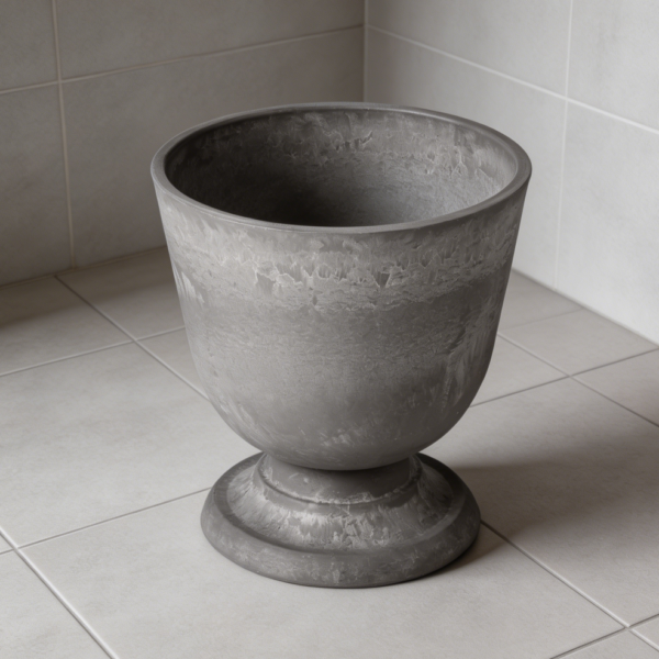15" Cement Classical Urn Planter